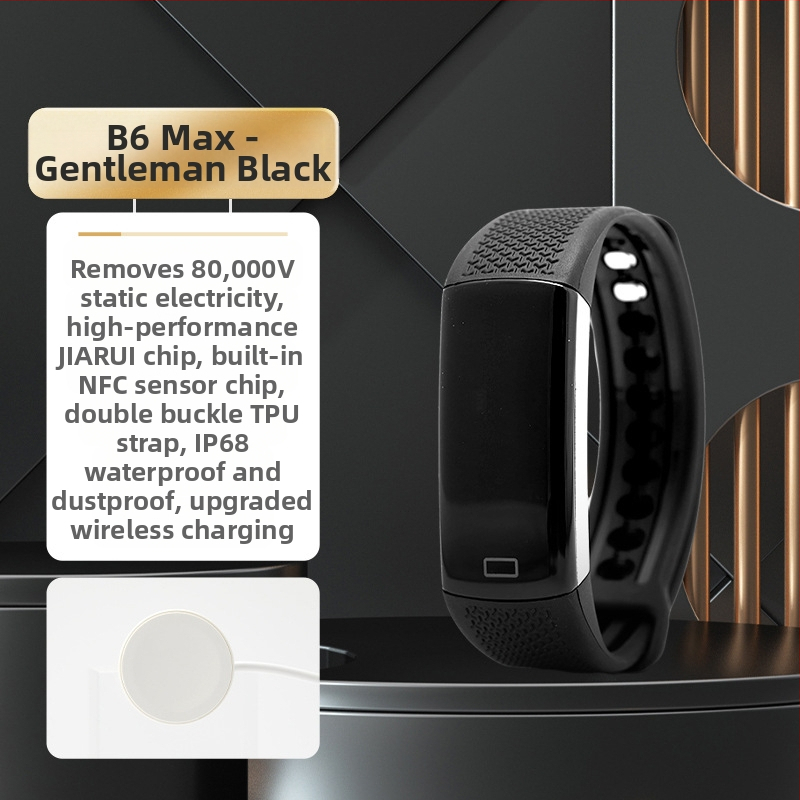 Automobilio NFC antistatinis eliminatoriaus atleidimas visiškai automatinis automobilio žmogaus kūno automobilio apyrankė „Winter Go Static Treasure“