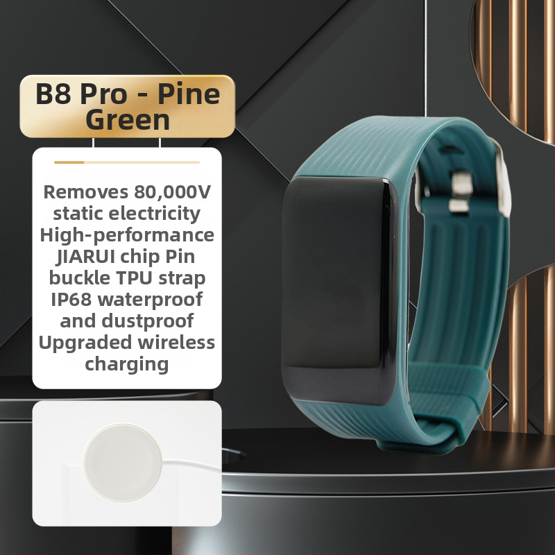 Automobilio NFC antistatinis eliminatoriaus atleidimas visiškai automatinis automobilio žmogaus kūno automobilio apyrankė „Winter Go Static Treasure“