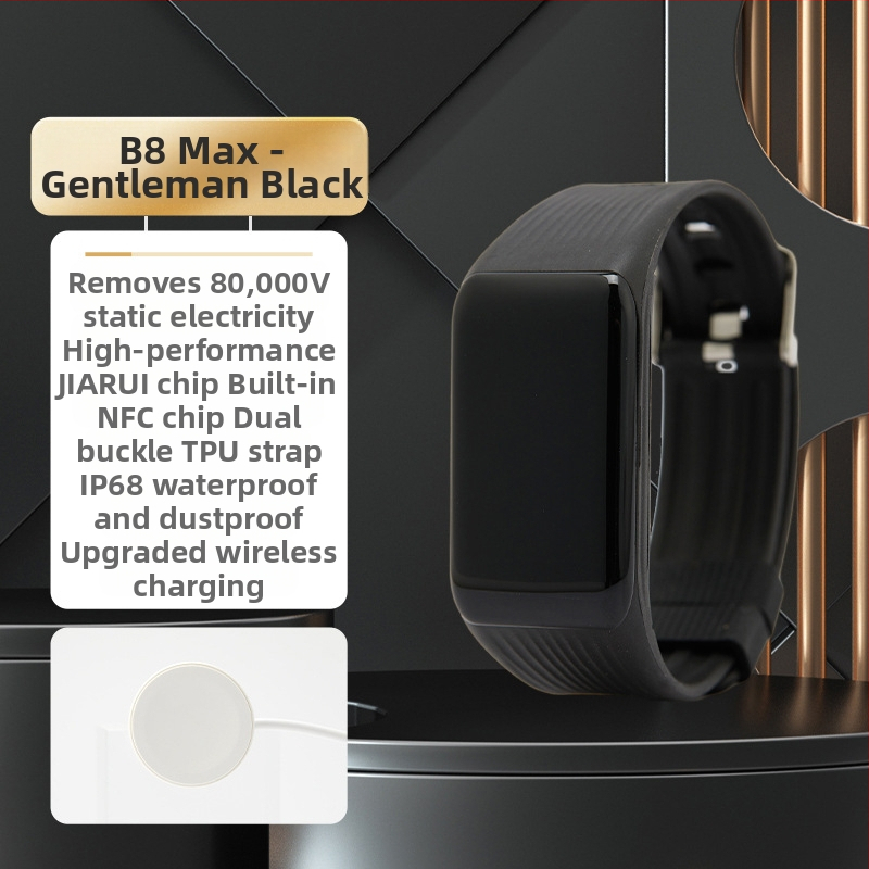 Automobilio NFC antistatinis eliminatoriaus atleidimas visiškai automatinis automobilio žmogaus kūno automobilio apyrankė „Winter Go Static Treasure“