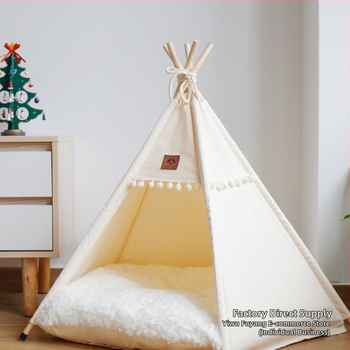 Σκηνή για κατοικίδια Four Seasons Universal Cat Kennel Καλοκαιρινό κρεβάτι κατοικίδιων Αφαιρούμενο και πλενόμενο Κλειστό εσωτερικό σπιτάκι γάτας Σπιτάκι γάτας