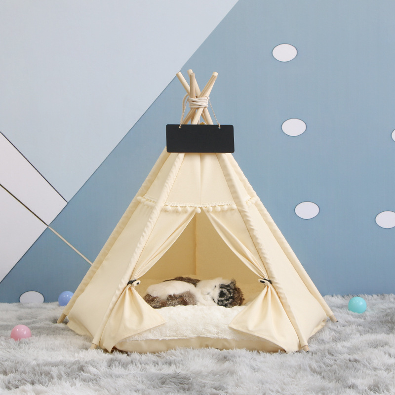 Lemmikloomatelk Four Seasons universaalne kassikeel suvine lemmikloomavoodi eemaldatav ja pestav suletud sisekassimajja kassimajja