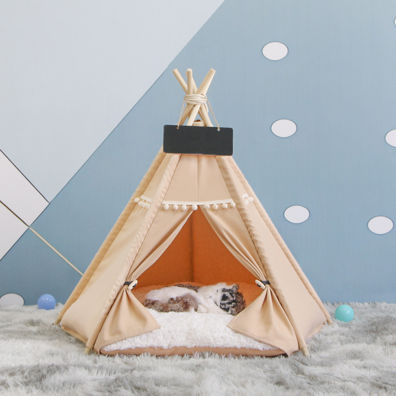 Lemmikloomatelk Four Seasons universaalne kassikeel suvine lemmikloomavoodi eemaldatav ja pestav suletud sisekassimajja kassimajja