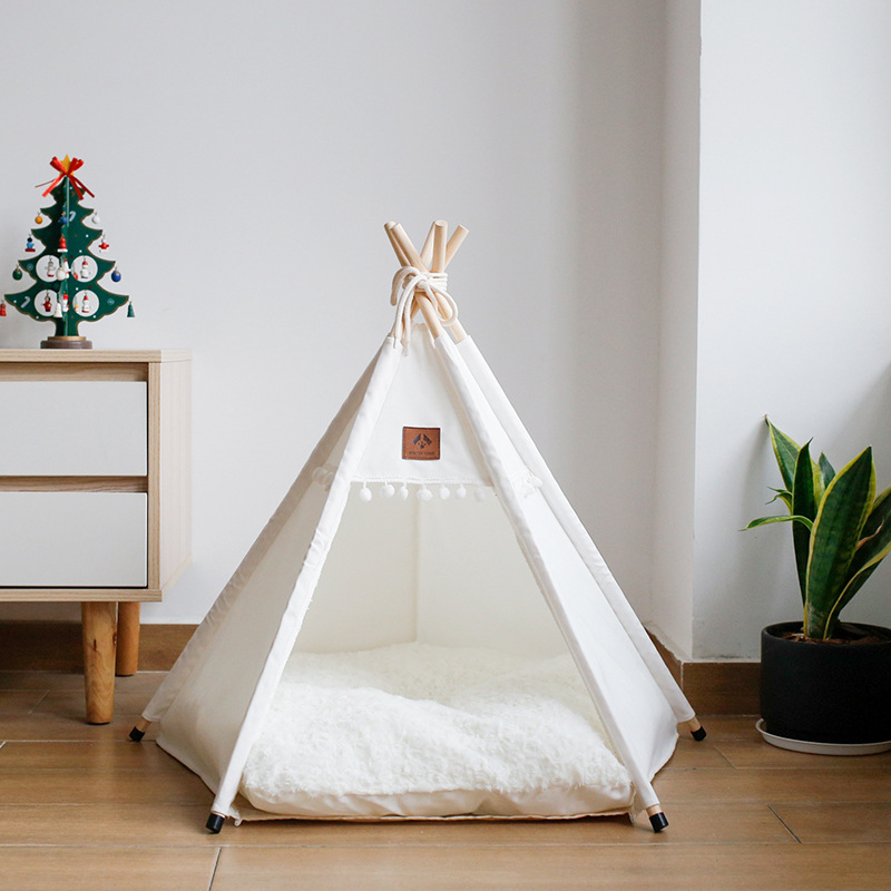 Lemmikloomatelk Four Seasons universaalne kassikeel suvine lemmikloomavoodi eemaldatav ja pestav suletud sisekassimajja kassimajja