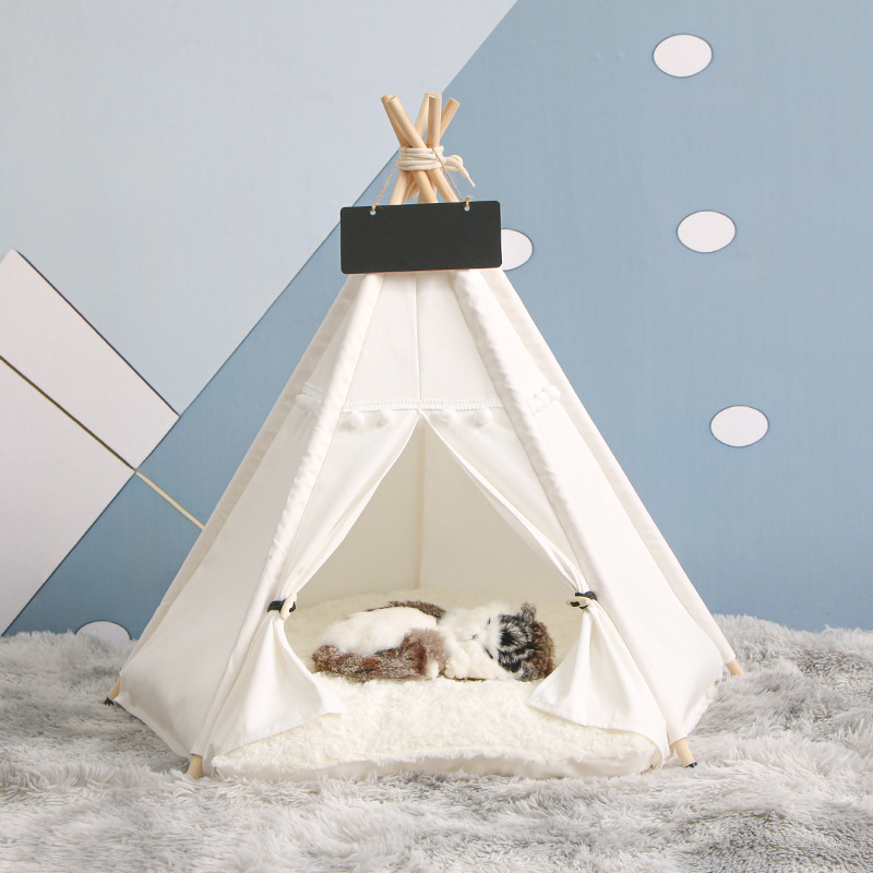 Lemmikloomatelk Four Seasons universaalne kassikeel suvine lemmikloomavoodi eemaldatav ja pestav suletud sisekassimajja kassimajja