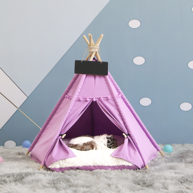 Lemmikloomatelk Four Seasons universaalne kassikeel suvine lemmikloomavoodi eemaldatav ja pestav suletud sisekassimajja kassimajja