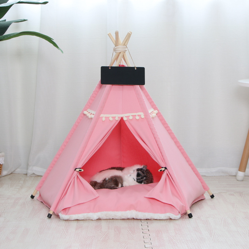 Lemmikloomatelk Four Seasons universaalne kassikeel suvine lemmikloomavoodi eemaldatav ja pestav suletud sisekassimajja kassimajja