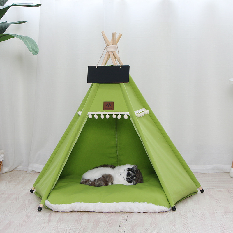 Lemmikloomatelk Four Seasons universaalne kassikeel suvine lemmikloomavoodi eemaldatav ja pestav suletud sisekassimajja kassimajja