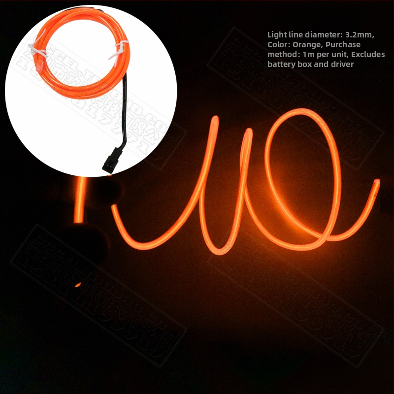 El Cold Light Helendav Rõivas Helendavad Toormaterjalid Fluorestseeruv Tantsuetenduse Rõivaste Töötlemine Originaalne Disain