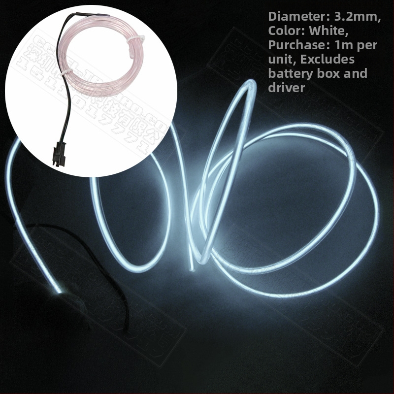 El Cold Light Helendav Rõivas Helendavad Toormaterjalid Fluorestseeruv Tantsuetenduse Rõivaste Töötlemine Originaalne Disain