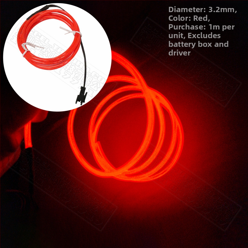 El Cold Light Helendav Rõivas Helendavad Toormaterjalid Fluorestseeruv Tantsuetenduse Rõivaste Töötlemine Originaalne Disain