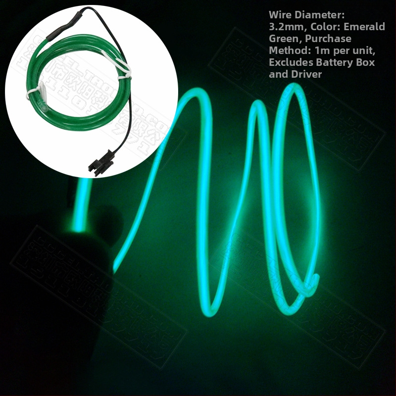 El Cold Light Helendav Rõivas Helendavad Toormaterjalid Fluorestseeruv Tantsuetenduse Rõivaste Töötlemine Originaalne Disain