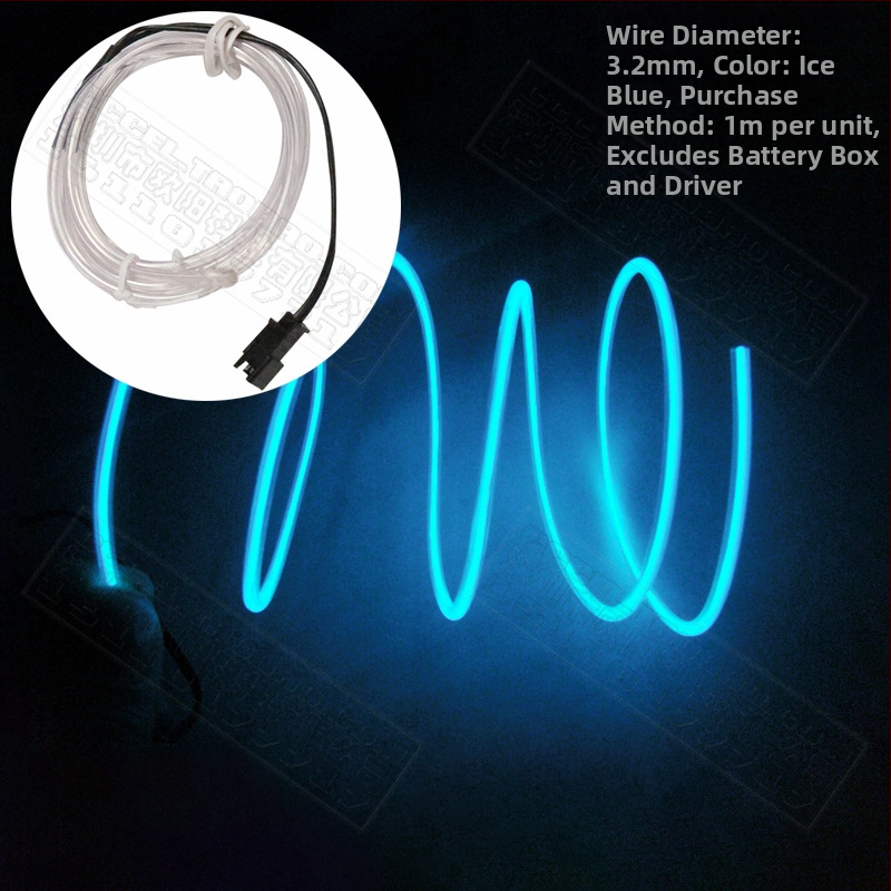 El Cold Light Helendav Rõivas Helendavad Toormaterjalid Fluorestseeruv Tantsuetenduse Rõivaste Töötlemine Originaalne Disain