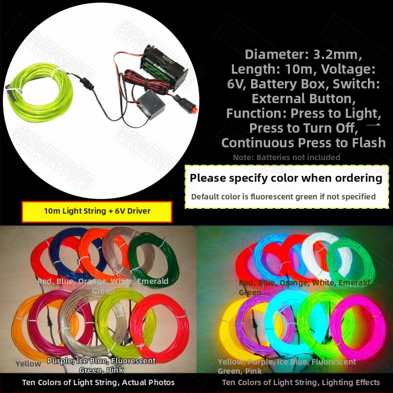 El Cold Light Helendav Rõivas Helendavad Toormaterjalid Fluorestseeruv Tantsuetenduse Rõivaste Töötlemine Originaalne Disain