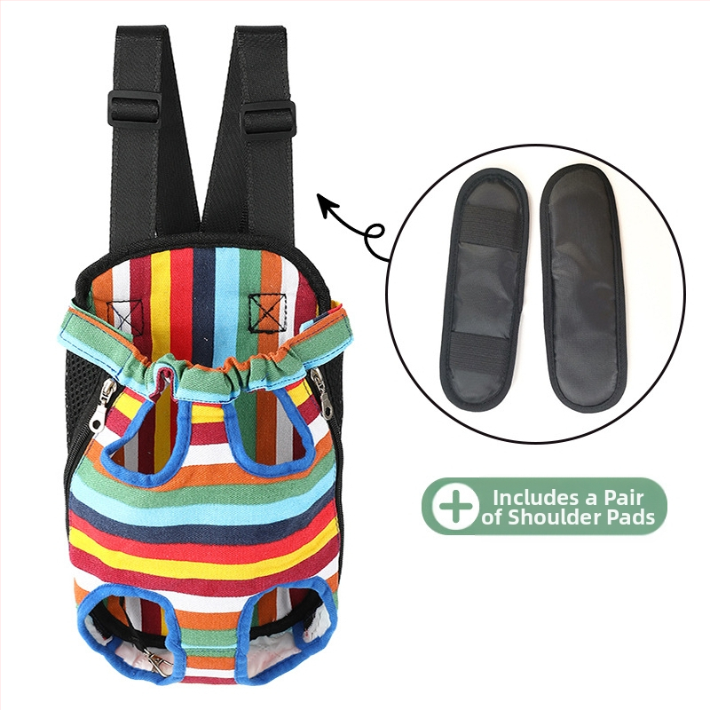 Populaarne universaalne seljakott kassidele ja koertele, lemmikloomakott, kaasaskantav Teddy Yorkshire'i lemmiklooma rinnakott väljasõitudeks, lemmiklooma seljakott