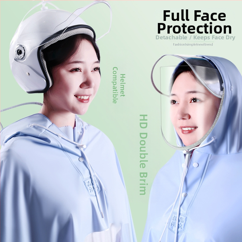 Дъждобран за електрически автомобили на едро, батерия, кола, мотоциклет, родител-дете, еднокомпонентен, единичен, двоен, водоустойчив, за майка и дете