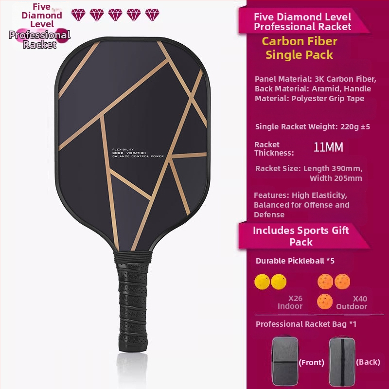 UGIN Peak Racket Board, карбонова ракета, състезателен клас, професионален костюм, спортен Peak Racket Board, пикълбол