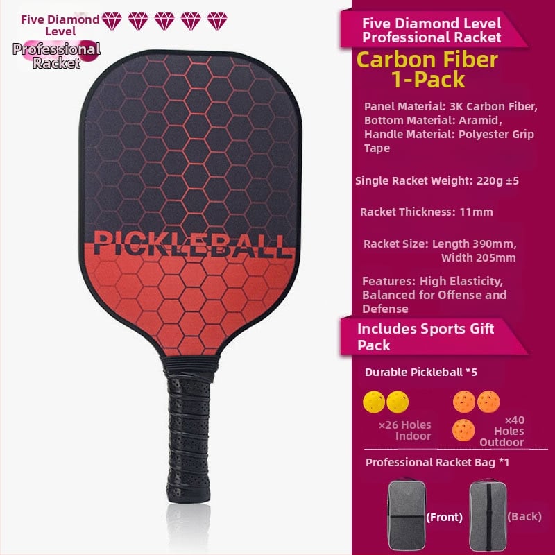 UGIN Peak Racket Board, карбонова ракета, състезателен клас, професионален костюм, спортен Peak Racket Board, пикълбол