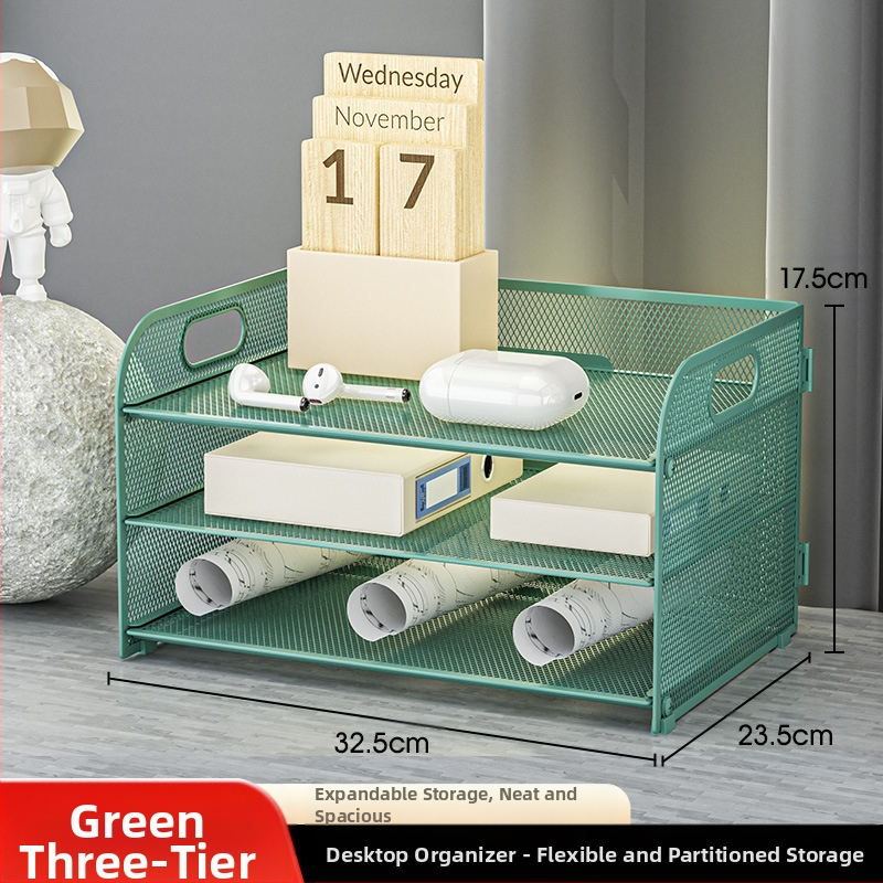 -Határokon átnyúló irodai ötszintes asztali irattároló állvány fém irattartó fiókos irattartó asztali irattartó