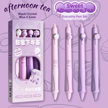 Σωστή στάση σώματος και απαλή λαβή! Στυλό που σβήνει για μαθητές δημοτικού σχολείου στην τρίτη τάξη Στυλό τζελ με θερμή σβέση, μαύρο μπλε