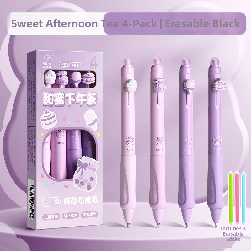 Õige rüht ja pehme haare! Kustutatav pastapliiats algkooliõpilastele ja kolmanda klassi õpilastele. Kuumkustutatav geelpliiats must-sinine.