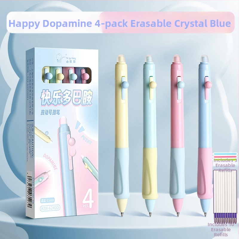 Õige rüht ja pehme haare! Kustutatav pastapliiats algkooliõpilastele ja kolmanda klassi õpilastele. Kuumkustutatav geelpliiats must-sinine.