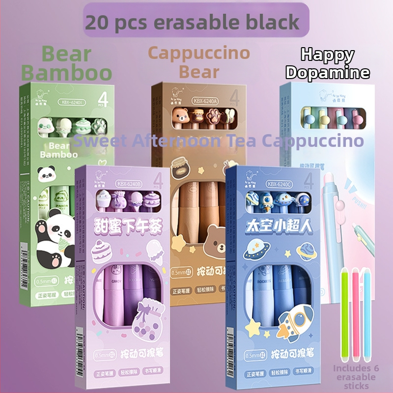 Õige rüht ja pehme haare! Kustutatav pastapliiats algkooliõpilastele ja kolmanda klassi õpilastele. Kuumkustutatav geelpliiats must-sinine.