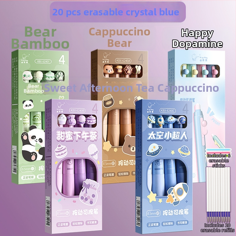 Õige rüht ja pehme haare! Kustutatav pastapliiats algkooliõpilastele ja kolmanda klassi õpilastele. Kuumkustutatav geelpliiats must-sinine.