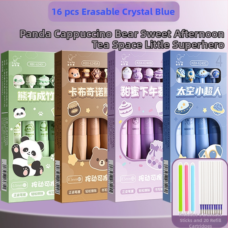 Õige rüht ja pehme haare! Kustutatav pastapliiats algkooliõpilastele ja kolmanda klassi õpilastele. Kuumkustutatav geelpliiats must-sinine.