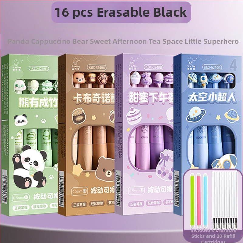 Õige rüht ja pehme haare! Kustutatav pastapliiats algkooliõpilastele ja kolmanda klassi õpilastele. Kuumkustutatav geelpliiats must-sinine.