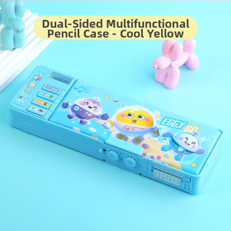 Paroolilukuga pinal + tasuta tahvli pliiatsikett, multifunktsionaalne kahekihiline suure mahutavusega pinal meestele ja naistele, astronaudikujundus