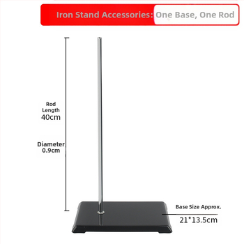 Taibao желязна рамка лаборатория кръст щипка железен пръстен аксесоари щипка пеперуда голям микро експеримент от неръждаема стомана