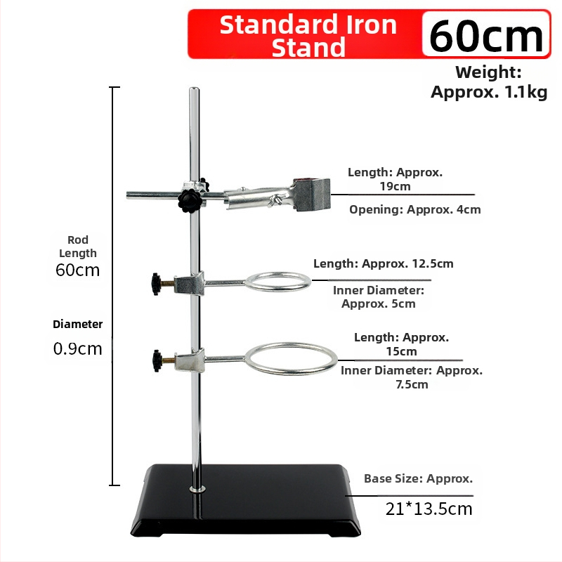 Taibao желязна рамка лаборатория кръст щипка железен пръстен аксесоари щипка пеперуда голям микро експеримент от неръждаема стомана