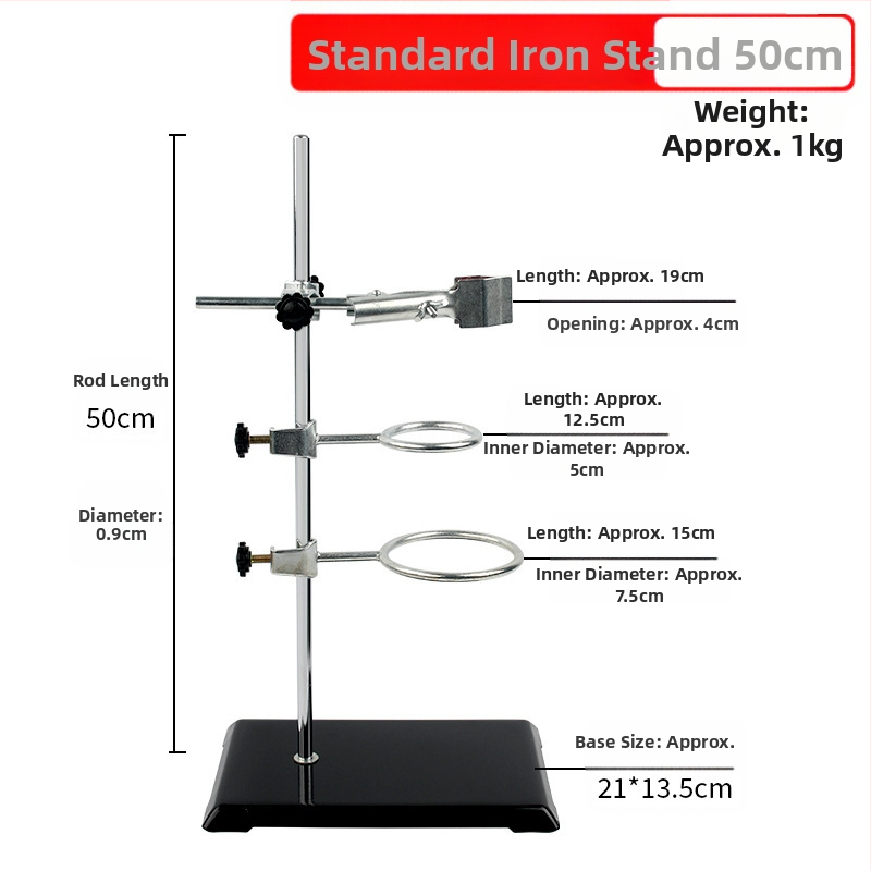 Taibao желязна рамка лаборатория кръст щипка железен пръстен аксесоари щипка пеперуда голям микро експеримент от неръждаема стомана