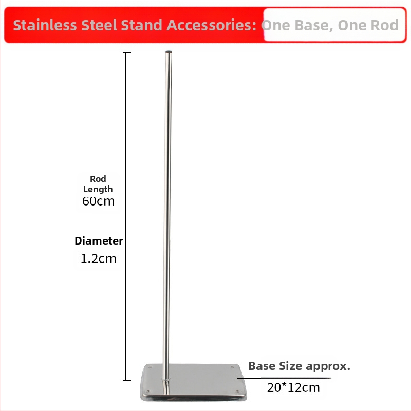 Taibao желязна рамка лаборатория кръст щипка железен пръстен аксесоари щипка пеперуда голям микро експеримент от неръждаема стомана