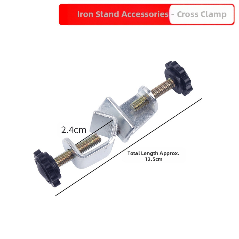 Taibao желязна рамка лаборатория кръст щипка железен пръстен аксесоари щипка пеперуда голям микро експеримент от неръждаема стомана