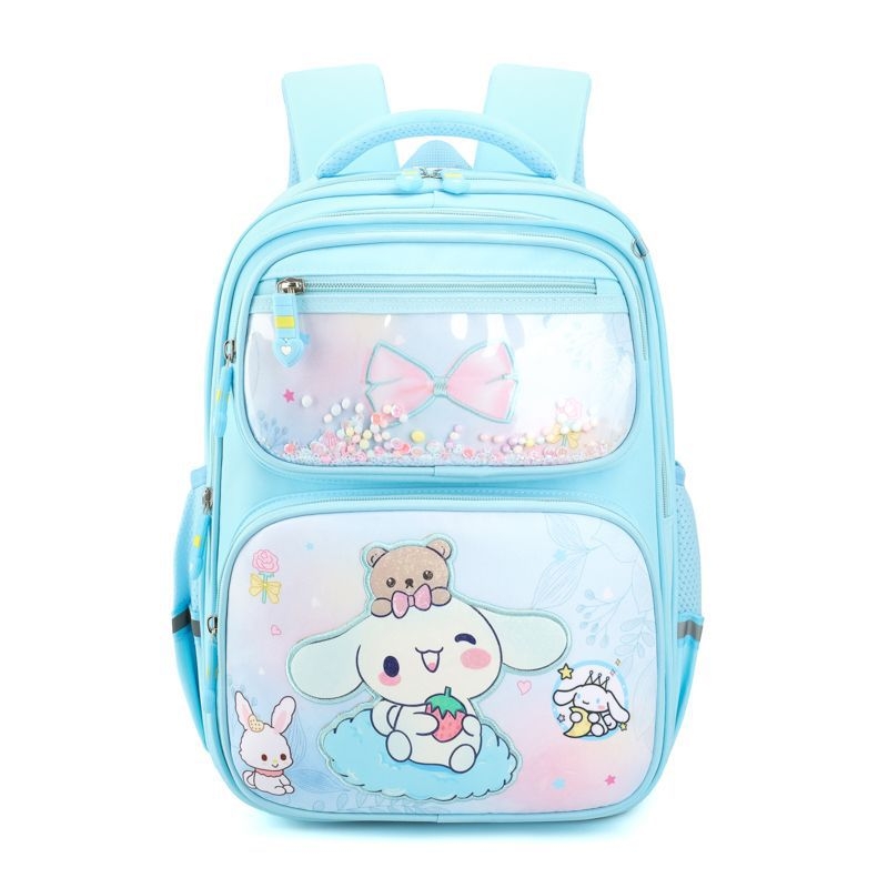 Új Kuromi iskolatáska női óvodai közép- és nagyosztályú könnyű óvodai osztályos terhet csökkentő gyermek aranyos rajzfilm hátizsák