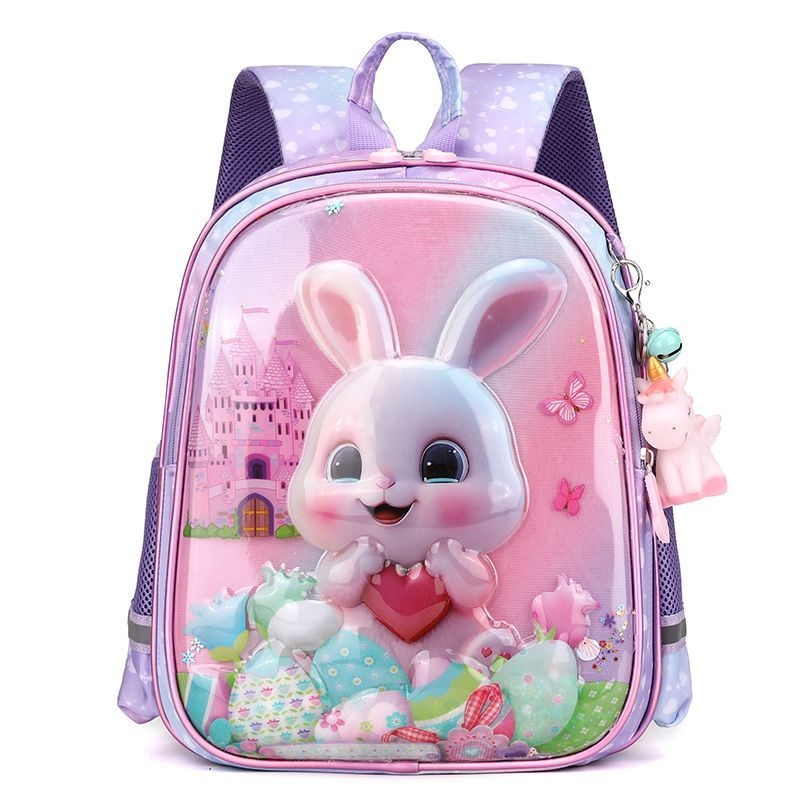 Új Kuromi iskolatáska női óvodai közép- és nagyosztályú könnyű óvodai osztályos terhet csökkentő gyermek aranyos rajzfilm hátizsák