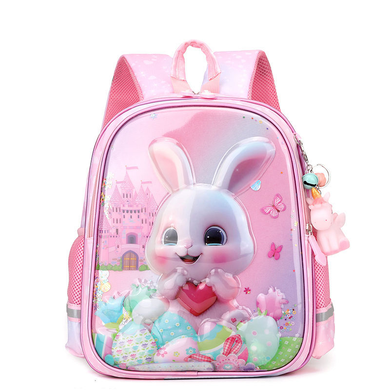 Új Kuromi iskolatáska női óvodai közép- és nagyosztályú könnyű óvodai osztályos terhet csökkentő gyermek aranyos rajzfilm hátizsák