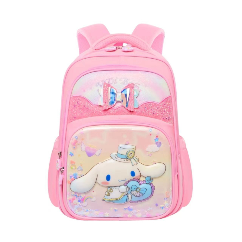 Új Kuromi iskolatáska női óvodai közép- és nagyosztályú könnyű óvodai osztályos terhet csökkentő gyermek aranyos rajzfilm hátizsák