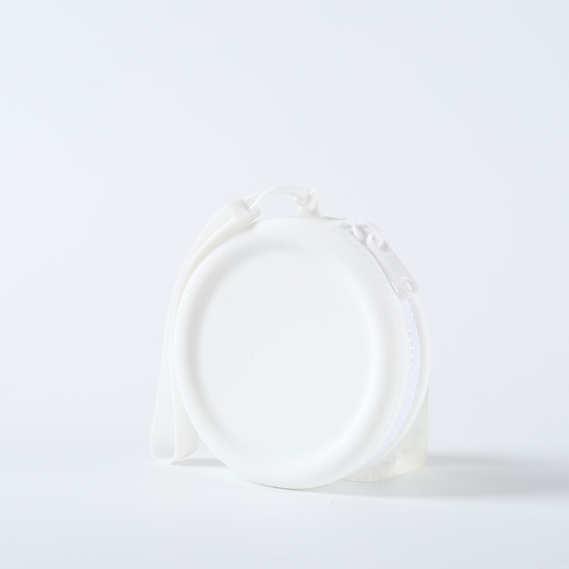 Silikoninis maišelis, apvali monetų piniginė, vientisos spalvos, ausinių duomenų linija, lūpų dažų laikymo maišelis, nešiojamas užtrauktukas, raktų dėklas, yra sandėlyje