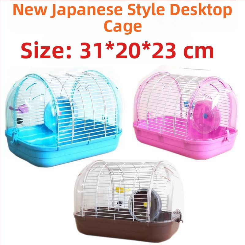 Tehase müügist pärit hamstri puuritarvete komplekt, täielik pesa, topeltpuur, suur villa, väike loss, väike aed