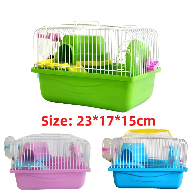 Tehase müügist pärit hamstri puuritarvete komplekt, täielik pesa, topeltpuur, suur villa, väike loss, väike aed