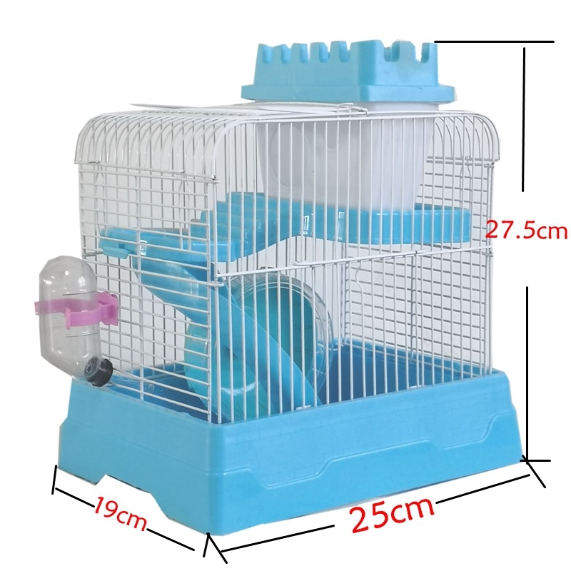 Tehase müügist pärit hamstri puuritarvete komplekt, täielik pesa, topeltpuur, suur villa, väike loss, väike aed
