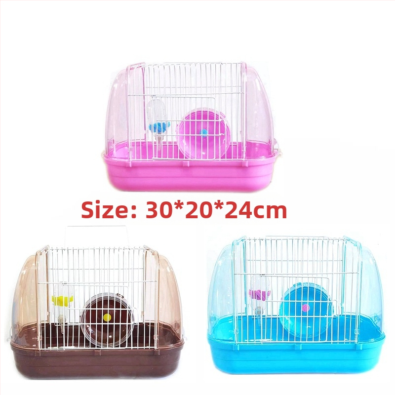 Tehase müügist pärit hamstri puuritarvete komplekt, täielik pesa, topeltpuur, suur villa, väike loss, väike aed