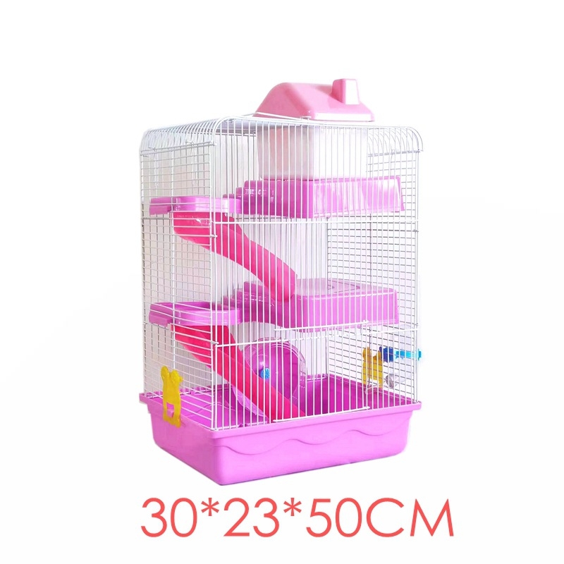 Tehase müügist pärit hamstri puuritarvete komplekt, täielik pesa, topeltpuur, suur villa, väike loss, väike aed