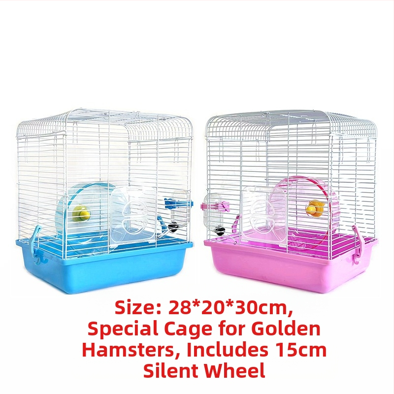 Tehase müügist pärit hamstri puuritarvete komplekt, täielik pesa, topeltpuur, suur villa, väike loss, väike aed