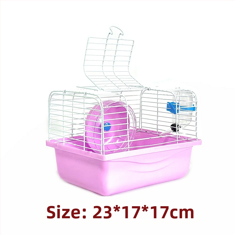 Tehase müügist pärit hamstri puuritarvete komplekt, täielik pesa, topeltpuur, suur villa, väike loss, väike aed