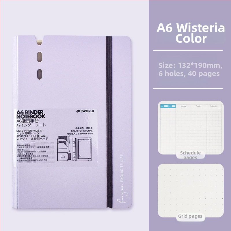 sworld kivehető lapokkal ellátott jegyzetfüzet kis jegyzetfüzet a7 jegyzetfüzet hordozható jegyzettömb munkához, magas színárnyalatú, hordozható zsebkönyv diákoknak