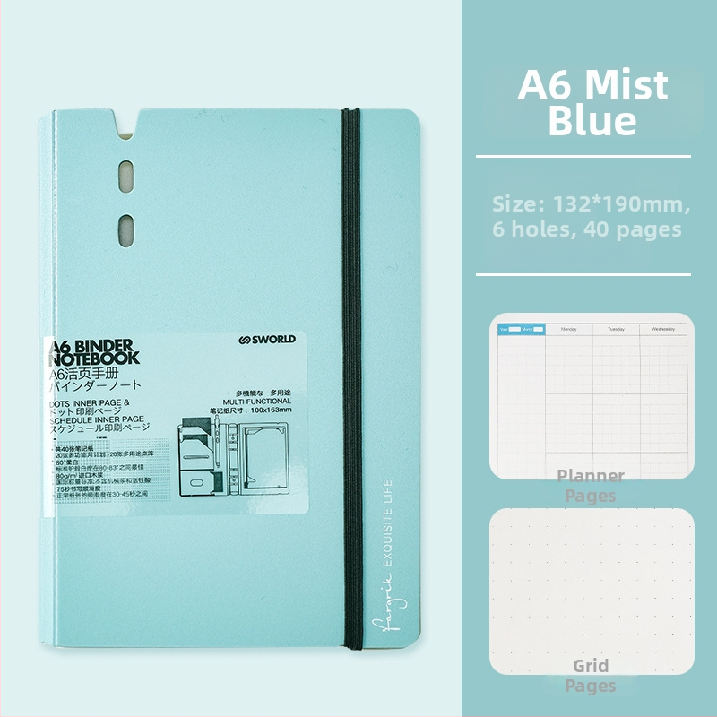 sworld kivehető lapokkal ellátott jegyzetfüzet kis jegyzetfüzet a7 jegyzetfüzet hordozható jegyzettömb munkához, magas színárnyalatú, hordozható zsebkönyv diákoknak
