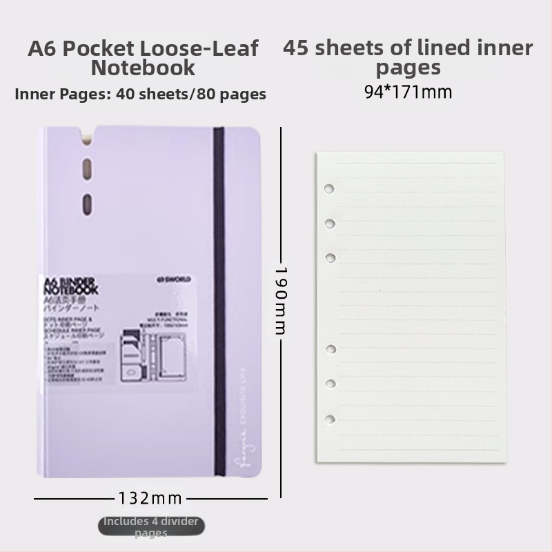 sworld kivehető lapokkal ellátott jegyzetfüzet kis jegyzetfüzet a7 jegyzetfüzet hordozható jegyzettömb munkához, magas színárnyalatú, hordozható zsebkönyv diákoknak